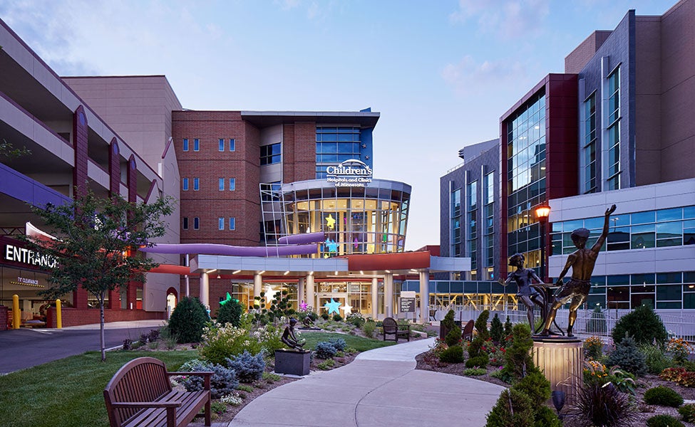 Children's Minnesota St. Paul campus and specialty clinics