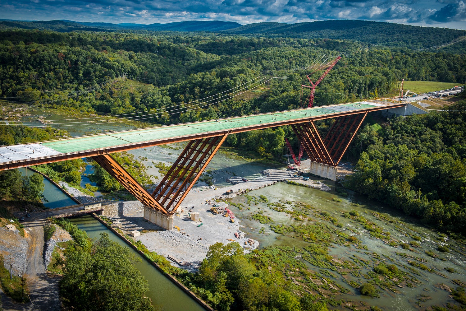 Shenandoah River Bridge HDR