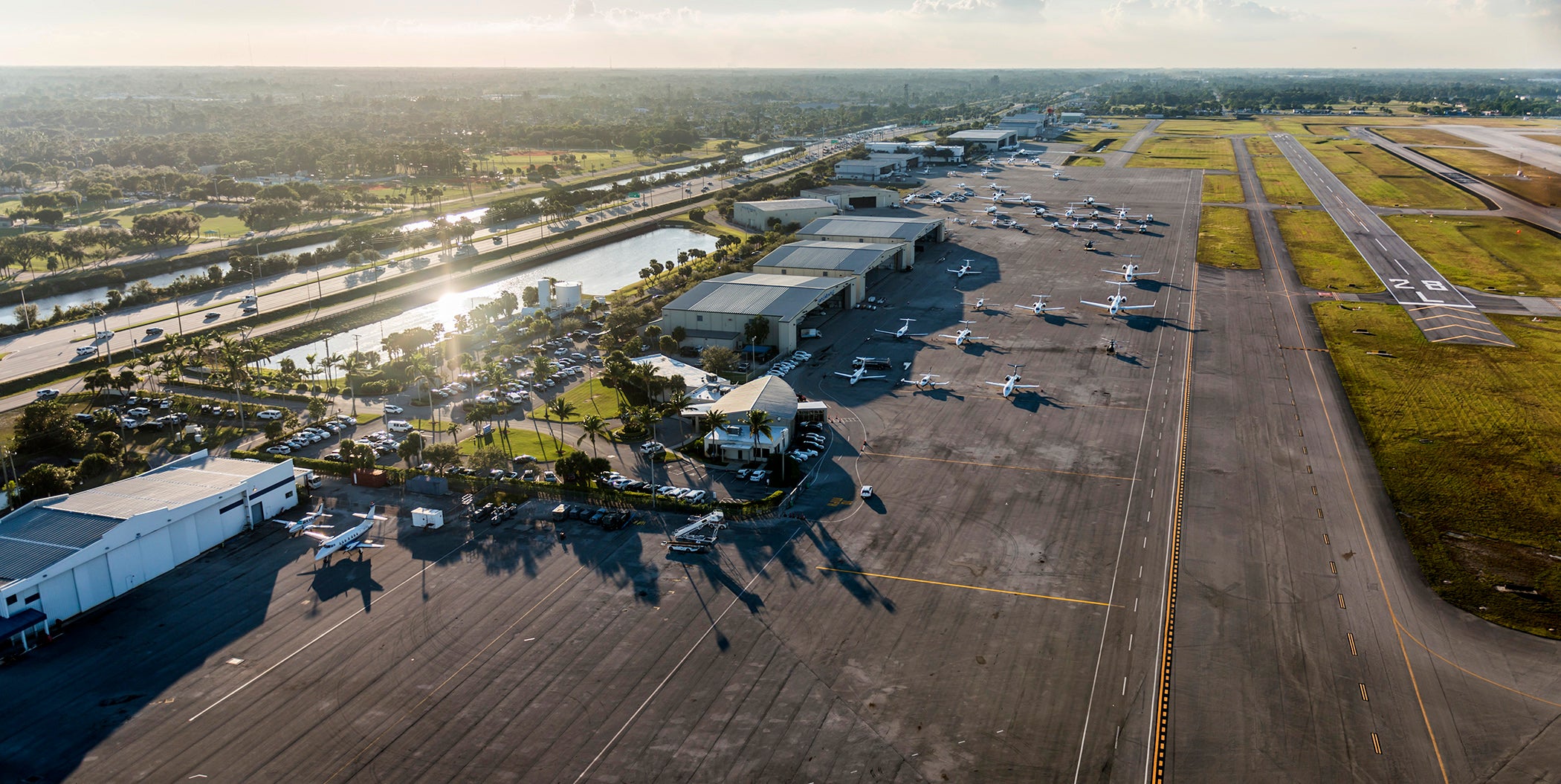 Palm Beach International Airport (PBI) where JM LIMOS FL's Airport Services will take you