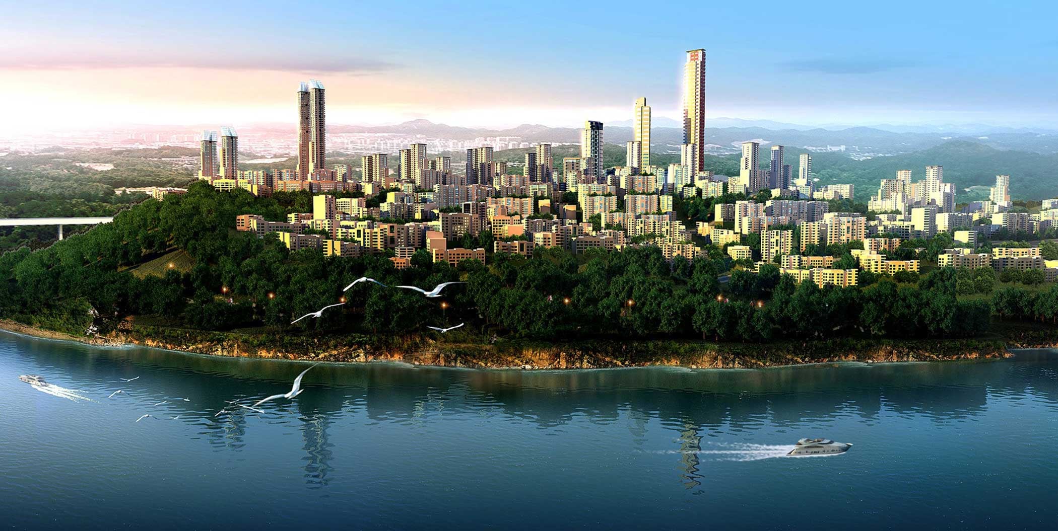 Chongqing China rendering