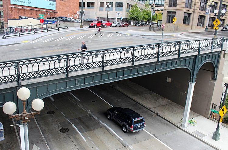 Yesler Bridge aerial