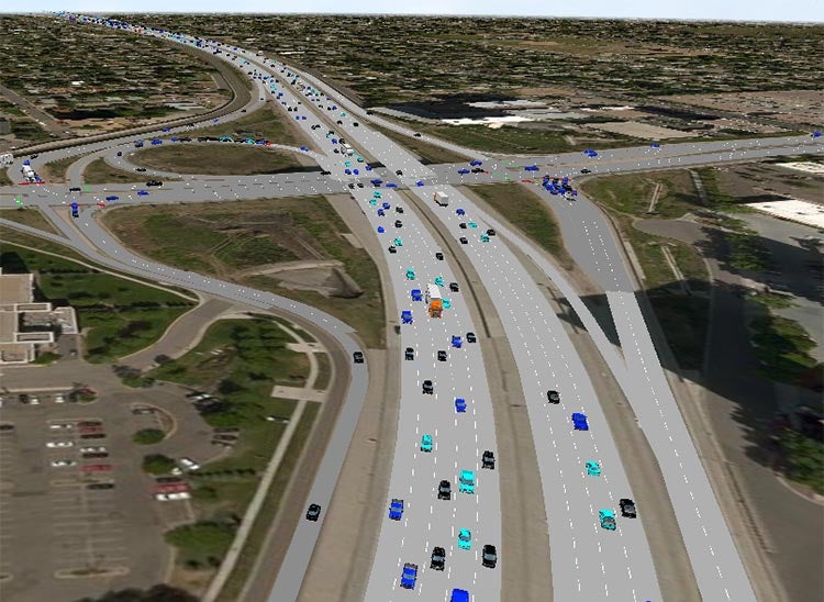 freeway microsimulation