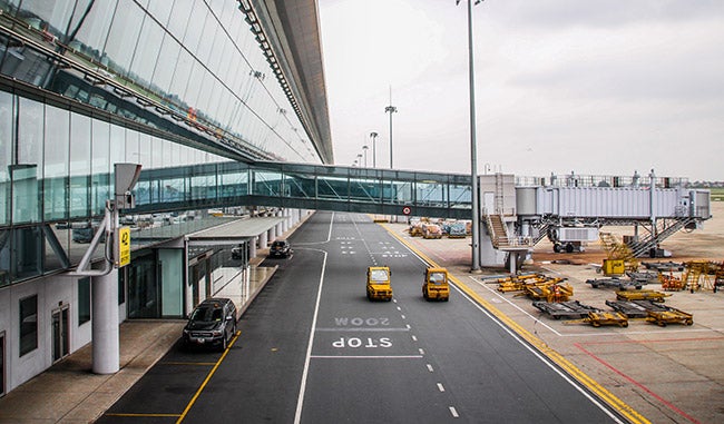 airport exterior