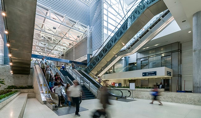 airport interior