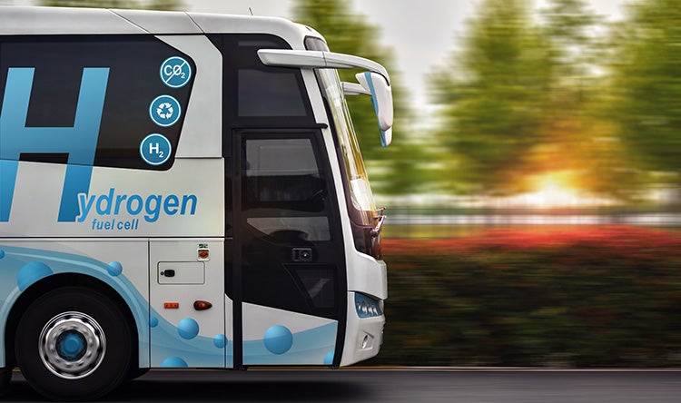 hydrogen fuel cell bus