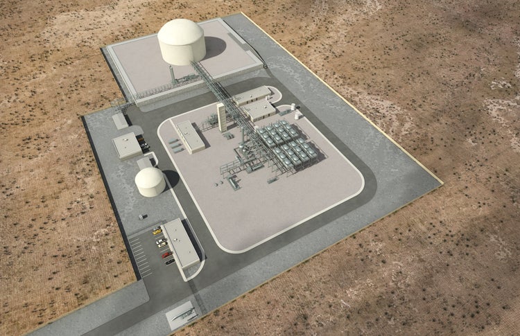 Dominion Energy Magna LNG Facility Rendering