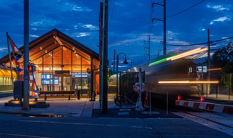 transit train station