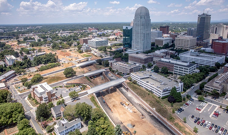 i-40 business construction