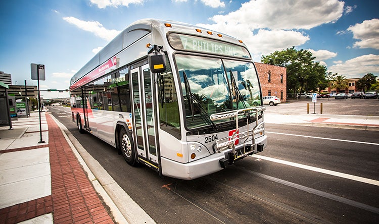Jacksonville Flyer BRT bus
