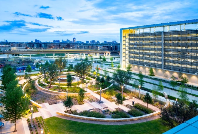 Parkland Hospital Courtyard