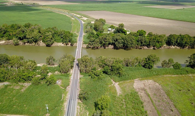 haughton river floodplain aerial