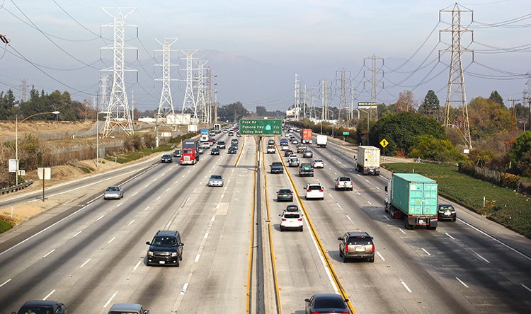 i-605 cip freeway traffic