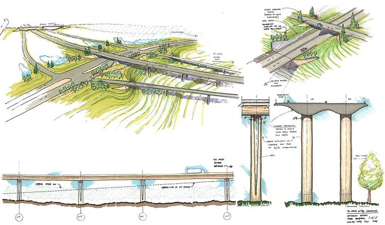 Construction Exploration 2 Designing the Bridge  Concept Sketches  MArch2