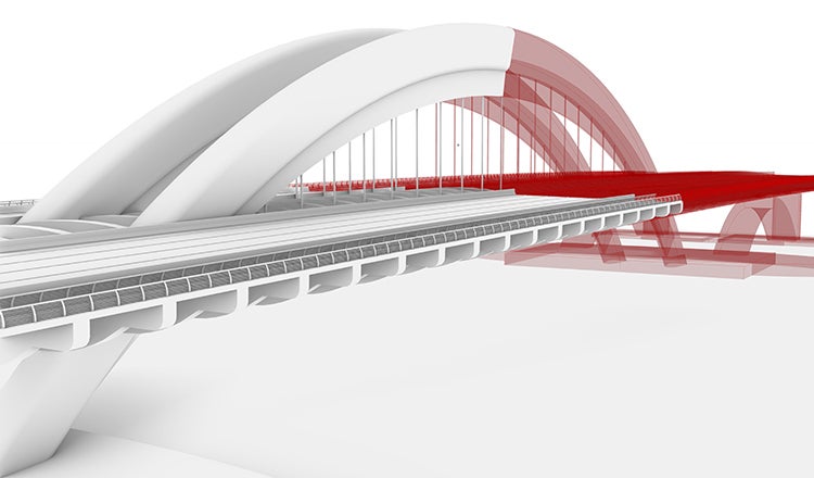 Parametric bridge design model
