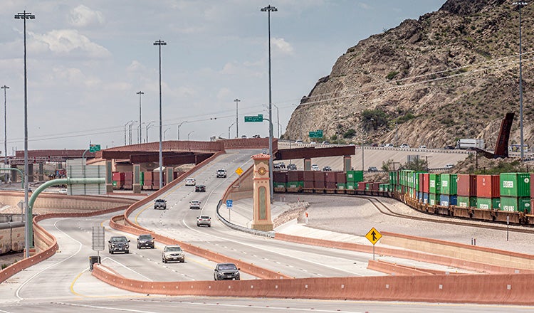 border west expressway roadway