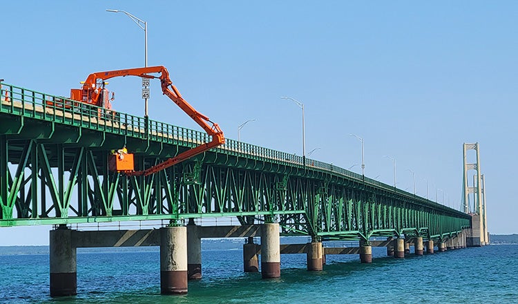 mackinac bridge inspection