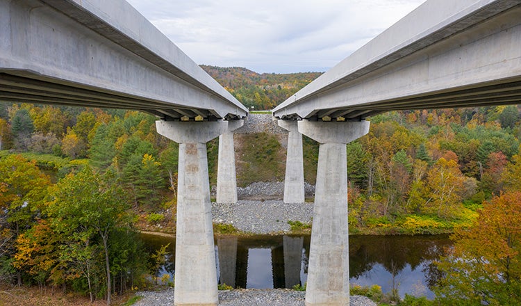 rockingham bridge piers