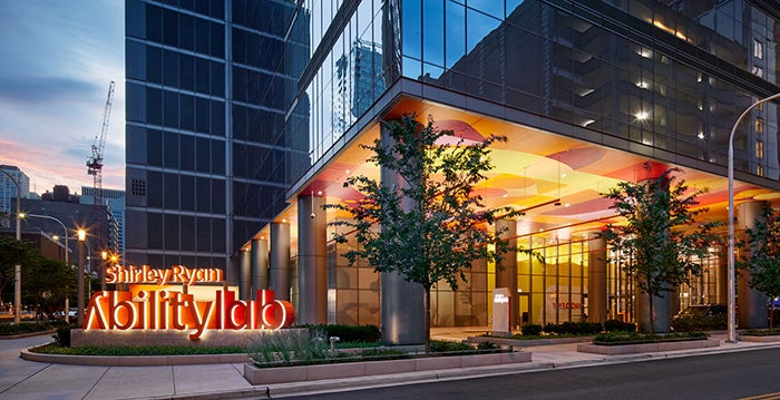 photo of Shirley Ryan AbilityLab entrance