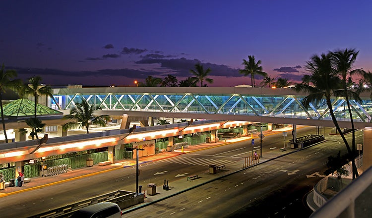 honolulu airport exterior