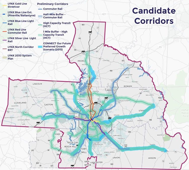 Connect Beyond corridor map