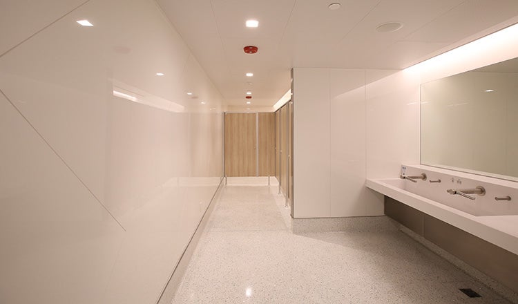 HNL restroom interior