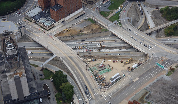 I-579 cap early construction