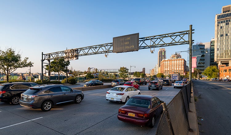 traffic in new york city