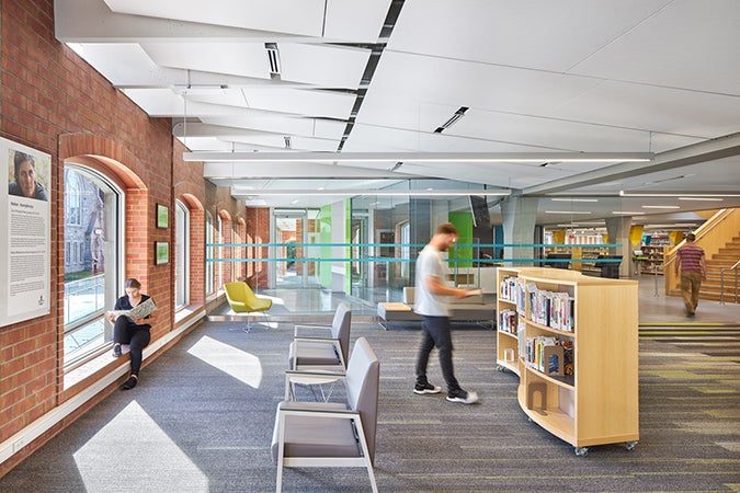 Kingston Library Frontenac Central Branch first floor