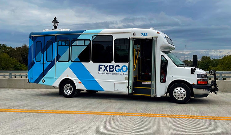 Fredericksburg new bus design