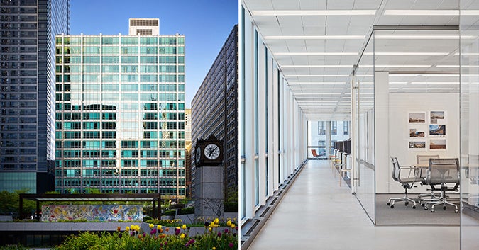 Chicago architecture studio at Inland Steel building in Chicago