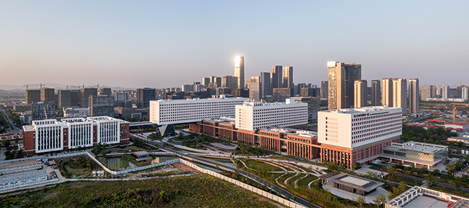 Zhejiang Medical School Affiliated Hospital Aerial Shot