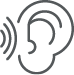 icon of ear hearing