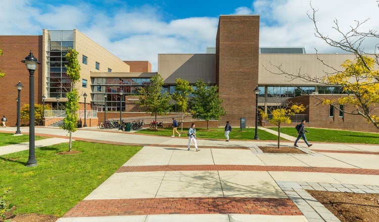 University Connecticut Bousfield Psychology Building Exterior