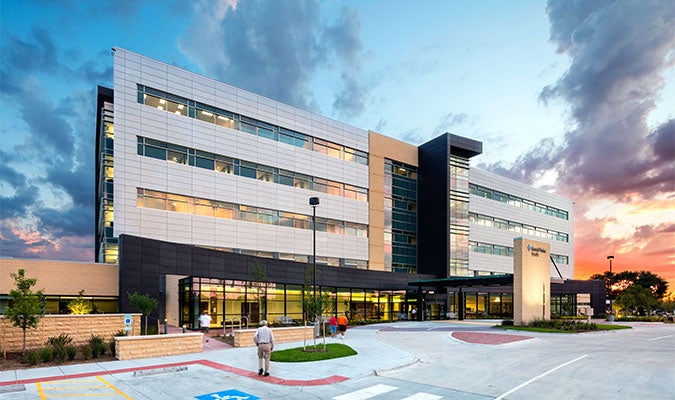 Great Plains Health Hospital At Dusk