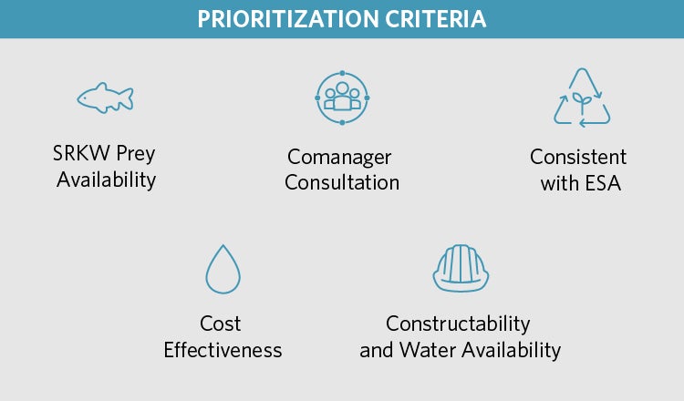 Master Plan Prioritization Criteria