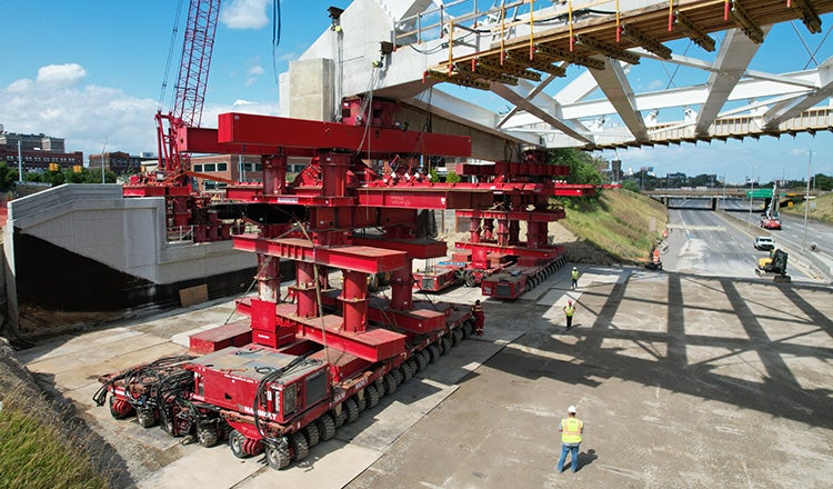 second avenue bridge on transporters