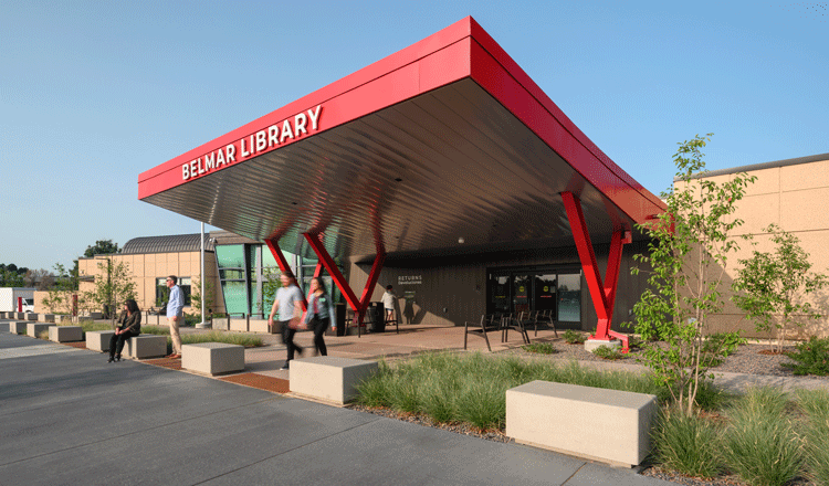 Belmar Public Library Entrance