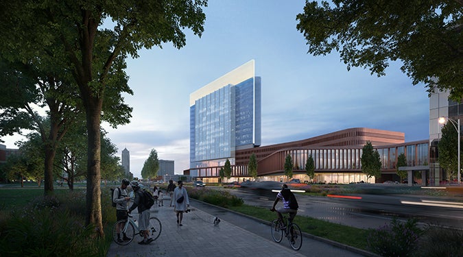 Henry Ford Health New Hospital Detroit Rendering