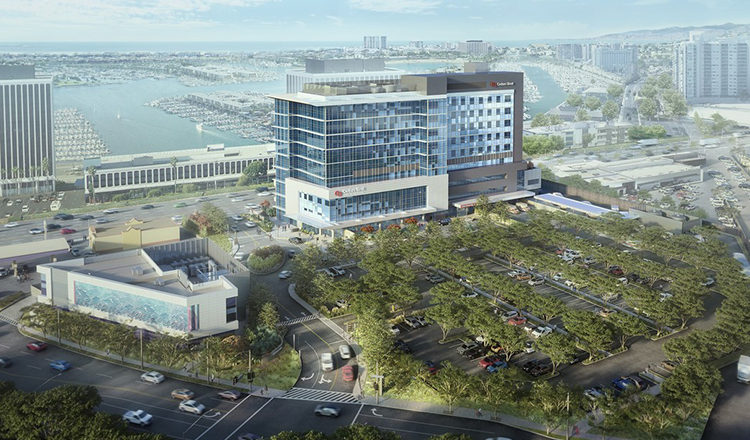 Marina del Rey Hospital Campus Aerial View