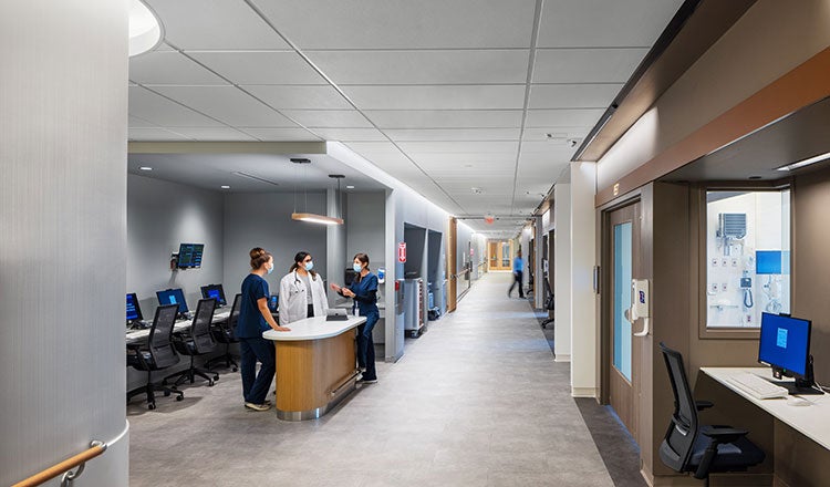 Penn Medicine New Patient Pavillion Corridor