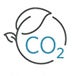 CO2 inside leaf icon