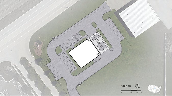 cobalt credit union gretna branch site plan