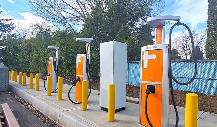 vehicle charging infrastructure