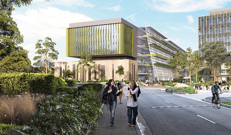 Sydney Biomedical Accelerator [Image credit: Denton Corker Marshall]