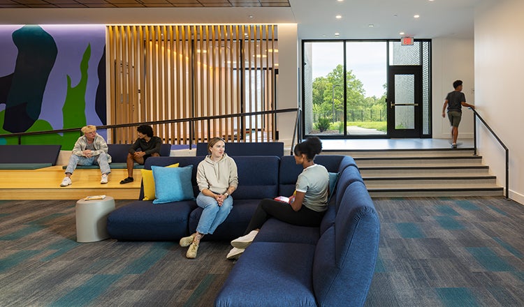 Residential Youth Treatment Facility Loung Area