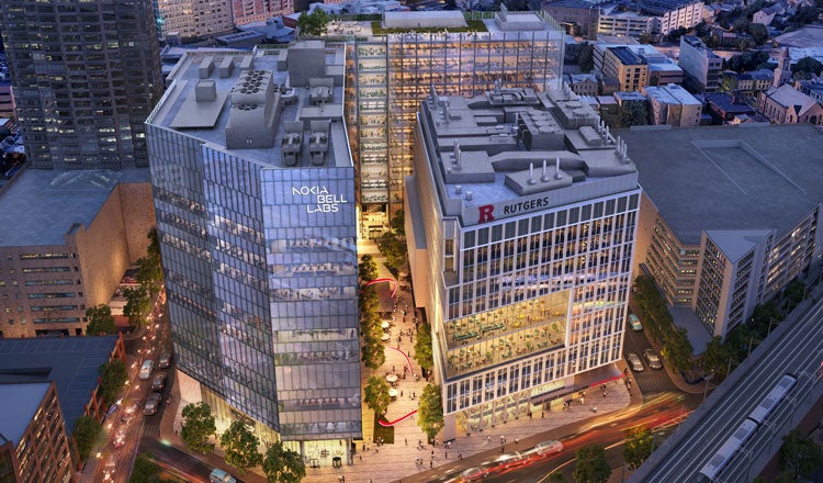 Nokia Bell Labs Tower Aerial Site