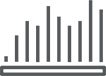 rising bars on bar chart