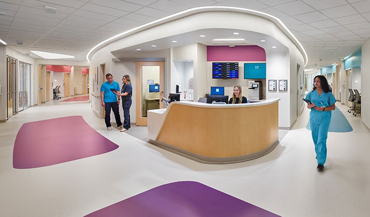 Nemours Children's Hospital Hallway