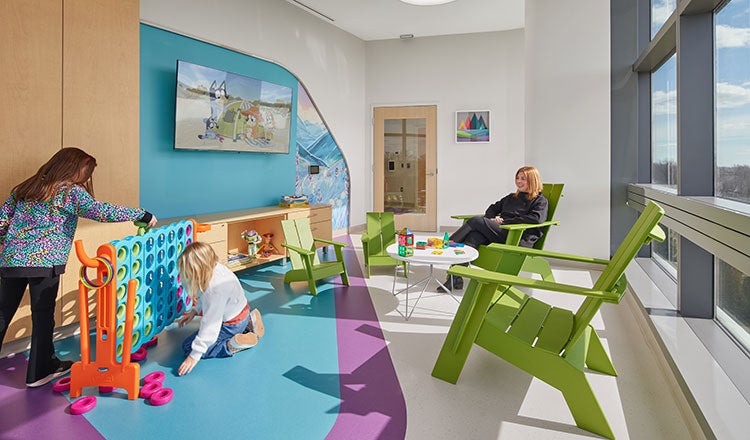 Nemours Children's Hospital Play Room