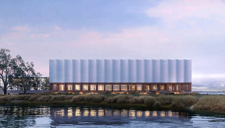 Australian Centre for Disease Preparedness- New Wing Extension Exterior Rendering